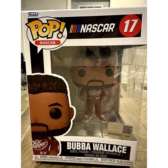 Funko Pop! Nascar Bubba Wallace (Dr Pepper) #17 Vinyl Figure Target Exclusive Ne - Picture 2 of 4